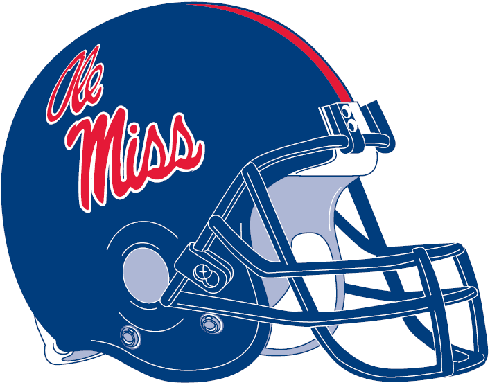 Mississippi Rebels 1996-Pres Helmet Logo diy DTF decal sticker